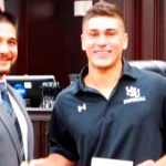 Vela Family donates scholarship to local High School Football standout